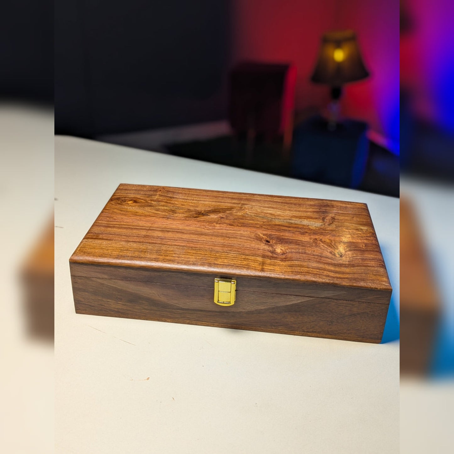 Classic Wooden Watch Box –  Stylish Timepiece Storage